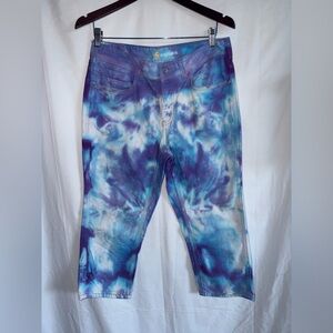 Carhartt WIP Mid-calf Tie-dye Jeans. Excellent Condition